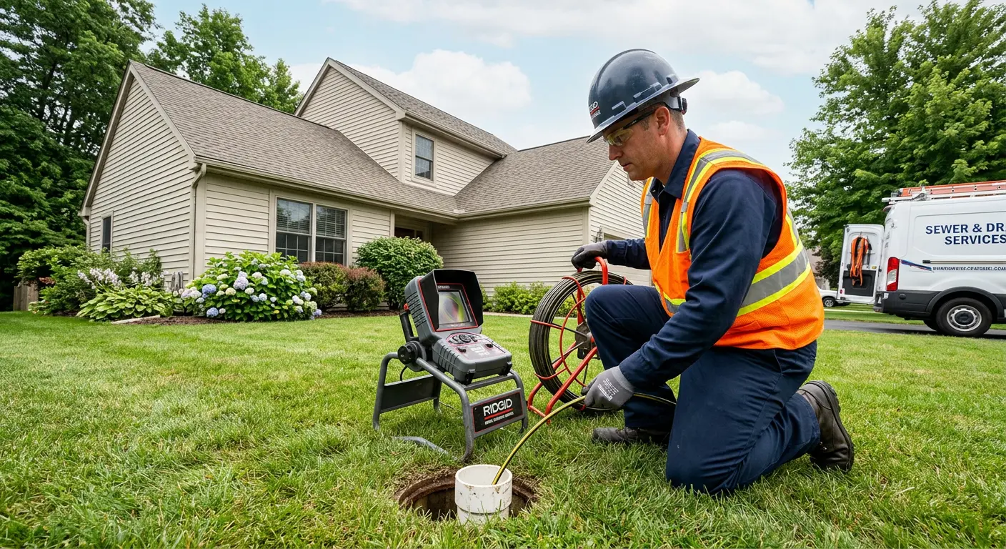 Sewer Line Cleaning in Racine, WI